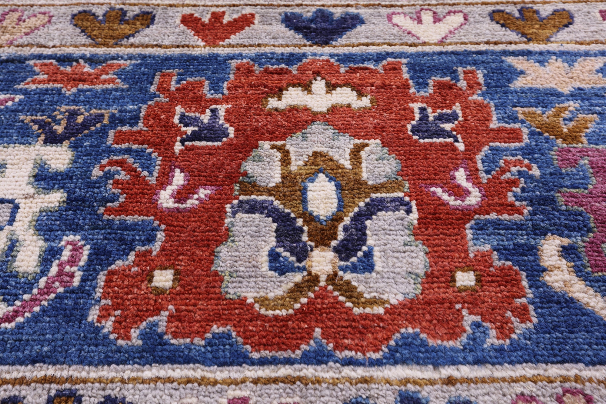 Persian Fine Serapi Handmade Wool Rug - 8' 3" X 9' 9" - Golden Nile