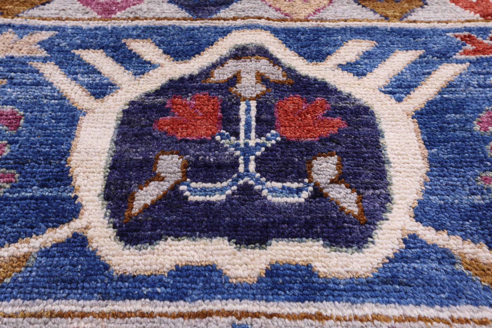 Persian Fine Serapi Handmade Wool Rug - 8' 3" X 9' 9" - Golden Nile