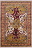 Persian Tabriz Hand Knotted Wool Rug - 8' 7" X 12' 4" - Golden Nile