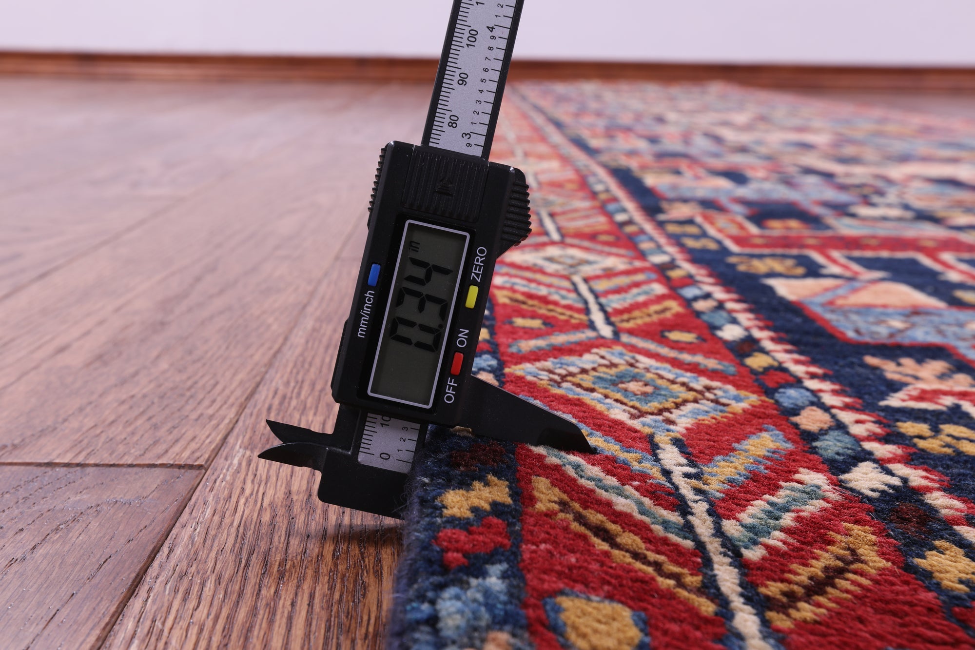 Tribal Persian Gabbeh Handmade Wool Rug - 2' 7" X 19' 0" - Golden Nile