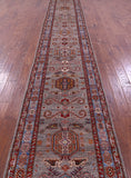 Super Kazak Handmade Wool Rug - 3' 0" X 19' 2" - Golden Nile