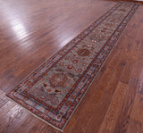 Super Kazak Handmade Wool Rug - 3' 0" X 19' 2" - Golden Nile