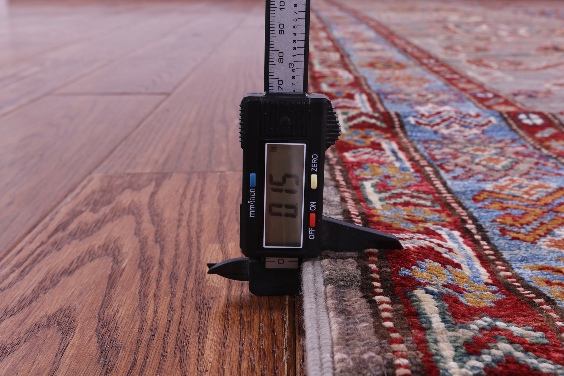 Super Kazak Handmade Wool Rug - 3' 0" X 19' 2" - Golden Nile