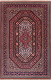 Persian Qum Hand Knotted Wool Rug - 4' 10" X 7' 7" - Golden Nile