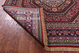 Persian Qum Hand Knotted Wool Rug - 4' 10" X 7' 7" - Golden Nile