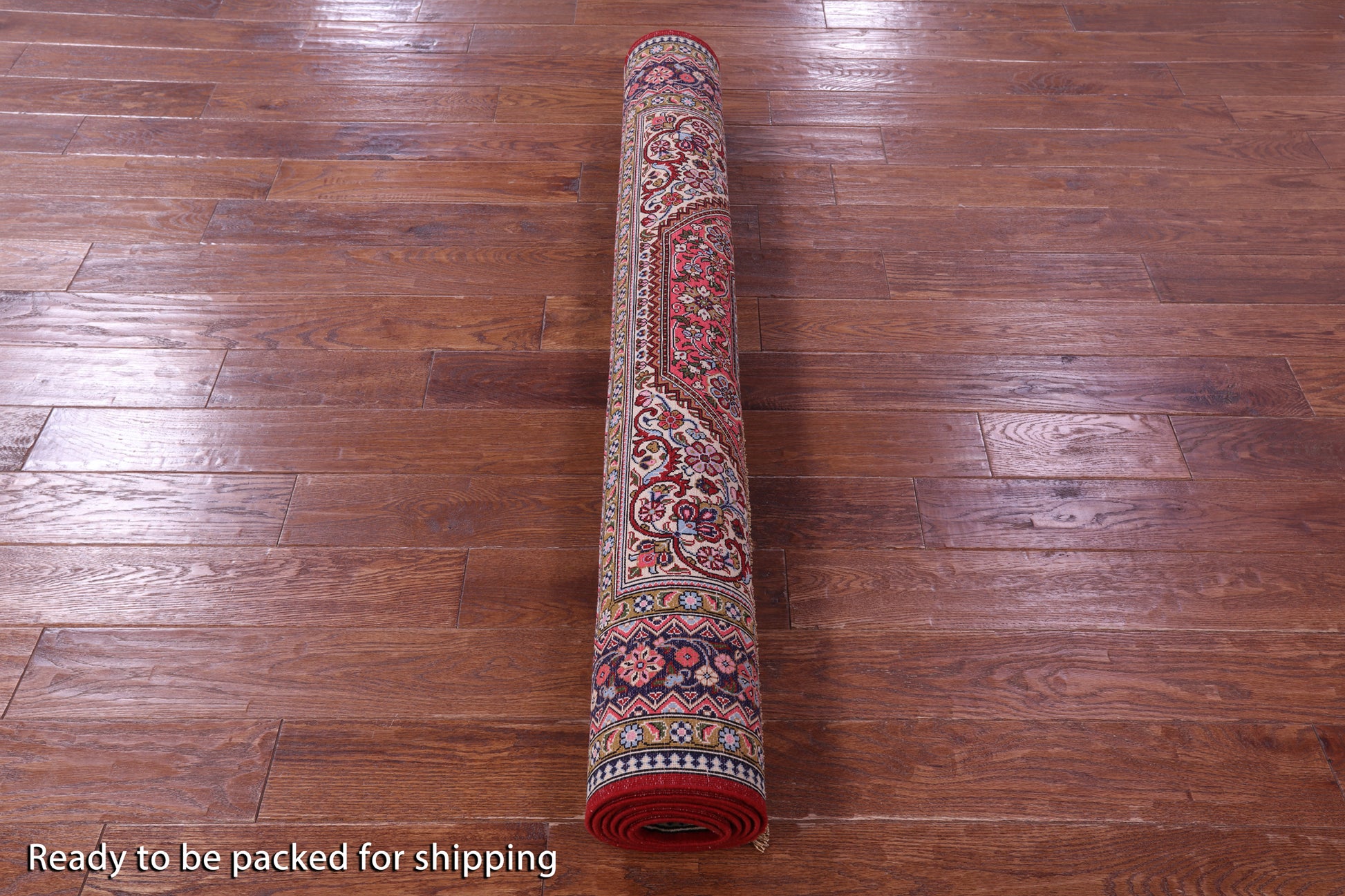 Persian Qum Hand Knotted Wool Rug - 4' 10" X 7' 7" - Golden Nile