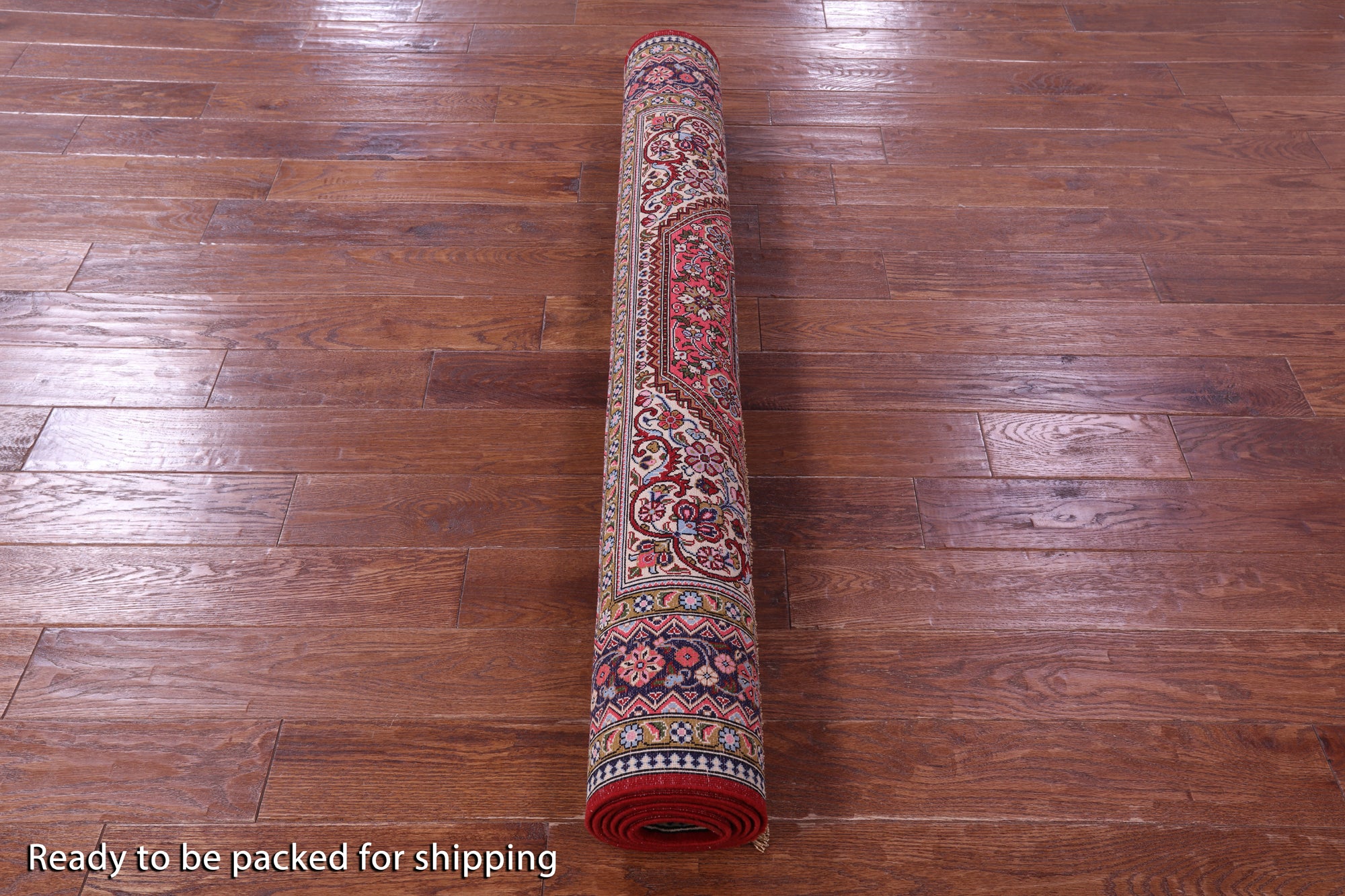 Persian Qum Hand Knotted Wool Rug - 4' 10" X 7' 7" - Golden Nile