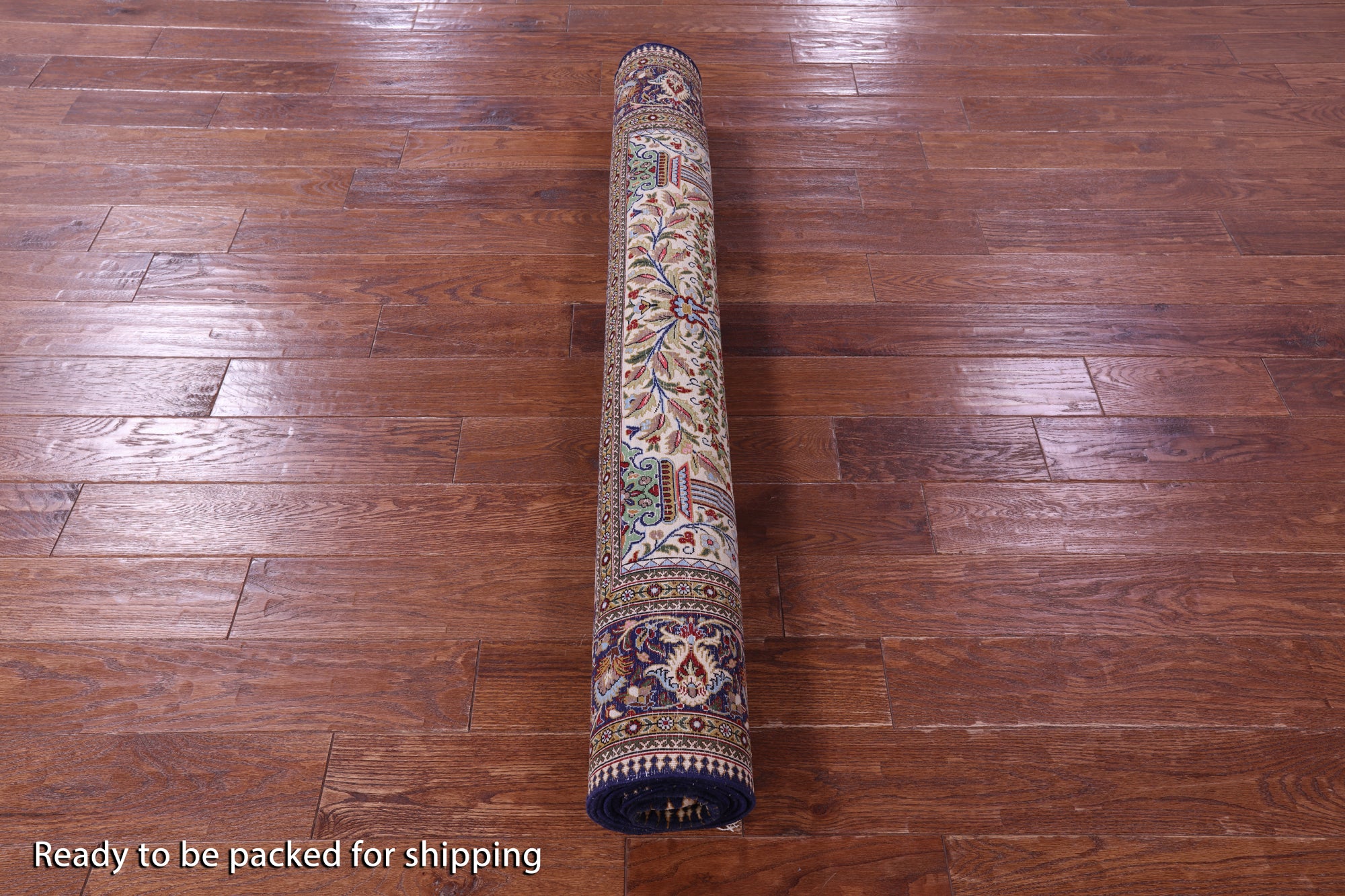 Persian Qum Handmade Wool Rug - 4' 8" X 7' 0" - Golden Nile
