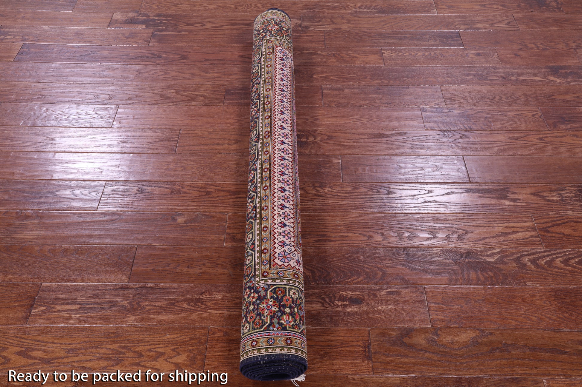 Persian Qum Hand Knotted Wool Rug - 4' 10" X 7' 1" - Golden Nile