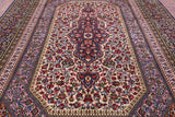 Persian Qum Hand Knotted Wool Rug - 4' 10" X 7' 1" - Golden Nile