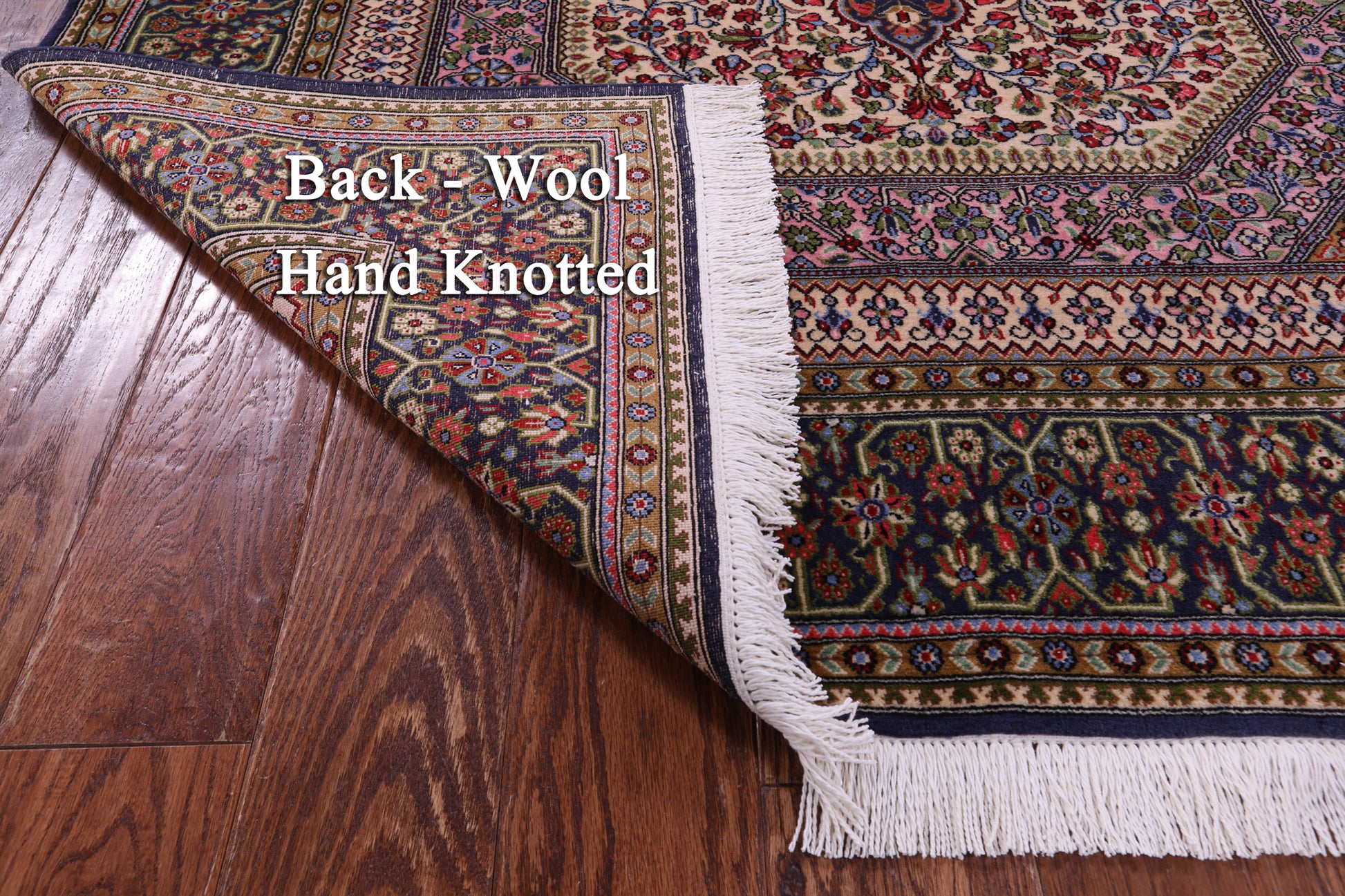 Persian Qum Hand Knotted Wool Rug - 4' 10" X 7' 1" - Golden Nile