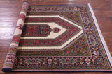 Persian Qum Handmade Wool Rug - 4' 7" X 6' 11" - Golden Nile