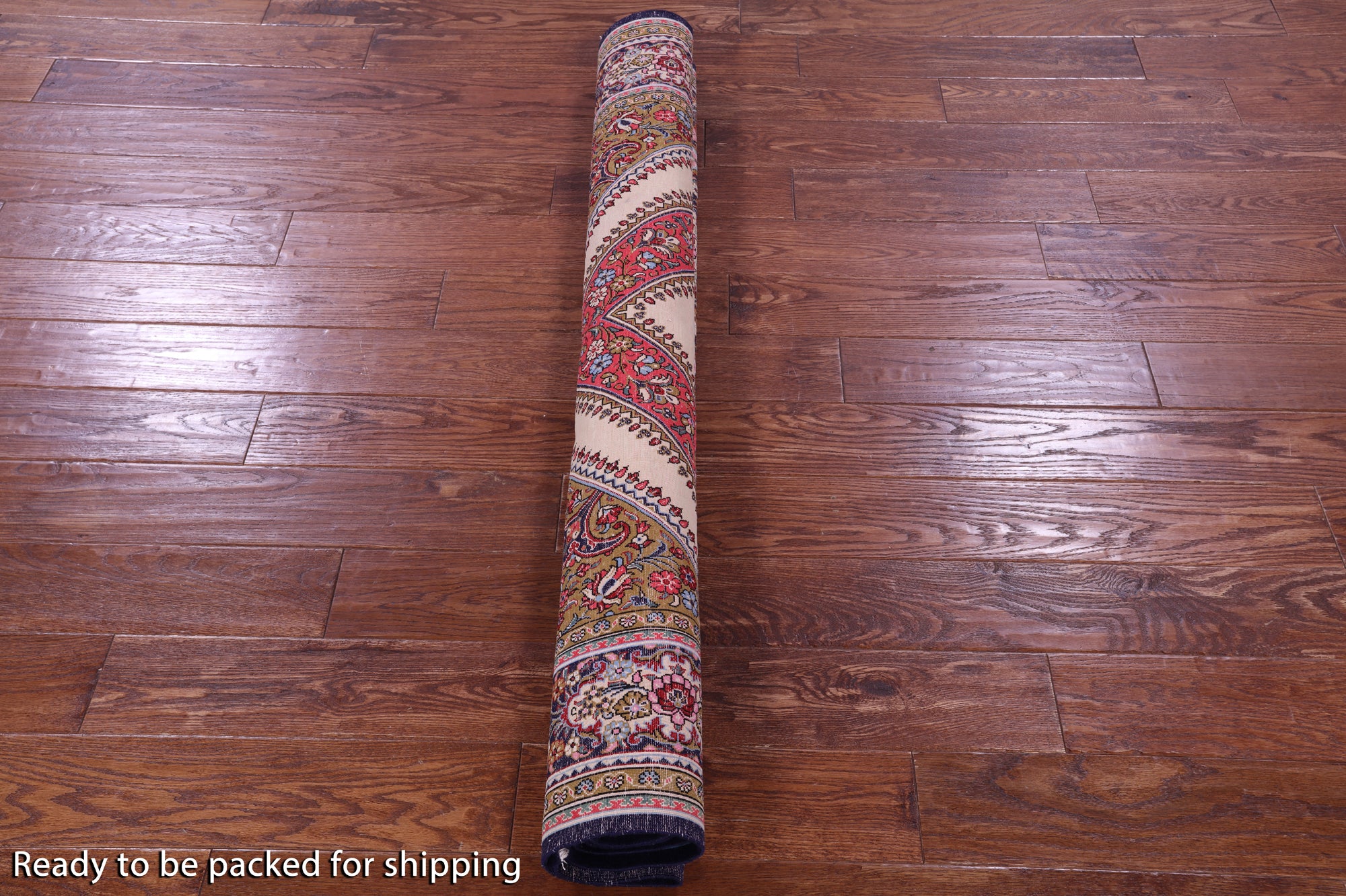 Persian Qum Handmade Wool Rug - 4' 7" X 6' 11" - Golden Nile