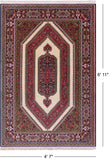 Persian Qum Handmade Wool Rug - 4' 7" X 6' 11" - Golden Nile