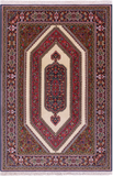 Persian Qum Handmade Wool Rug - 4' 7" X 6' 11" - Golden Nile