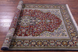 Persian Qum Hand Knotted Wool Rug - 4' 10" X 7' 2" - Golden Nile