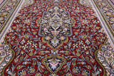 Persian Qum Hand Knotted Wool Rug - 4' 10" X 7' 2" - Golden Nile