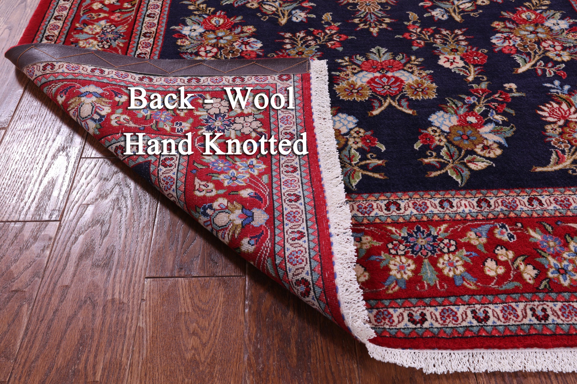 Persian Qum Hand Knotted Wool Rug - 4' 5" X 6' 7" - Golden Nile