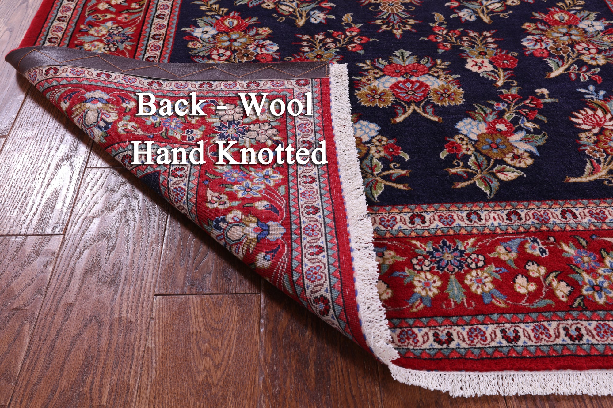 Persian Qum Hand Knotted Wool Rug - 4' 5" X 6' 7" - Golden Nile