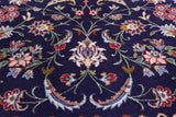 Persian Isfahan Hand Knotted Wool & Silk Rug - 3' 7" X 5' 3" - Golden Nile