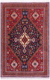 Persian Hand Knotted Wool Rug - 3' 4" X 5' 1" - Golden Nile