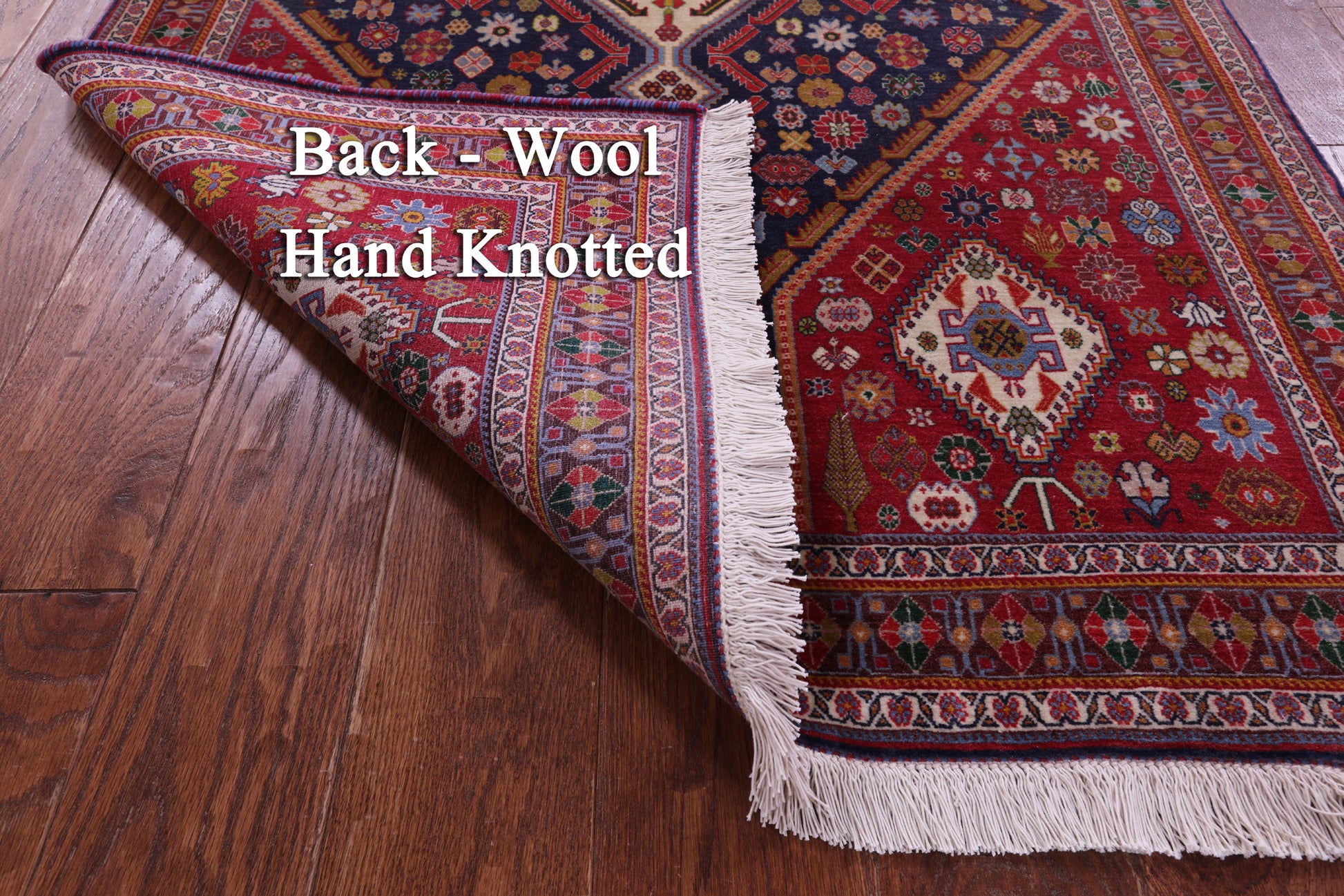 Persian Hand Knotted Wool Rug - 3' 4" X 5' 1" - Golden Nile