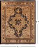 Persian Tabriz Handmade Wool Rug - 12' 3" X 15' 4" - Golden Nile