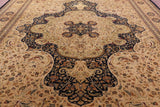 Persian Tabriz Handmade Wool Rug - 12' 3" X 15' 4" - Golden Nile