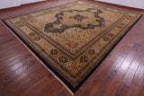 Persian Tabriz Handmade Wool Rug - 12' 3" X 15' 4" - Golden Nile