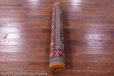 Black Persian Qum Handmade Wool Rug - 4' 5" X 7' 8"