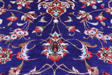 Round Persian Qum Hand Knotted 100% Silk Rug - 6' 5" X 6' 5" - Golden Nile