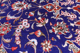 Round Persian Qum Hand Knotted 100% Silk Rug - 6' 5" X 6' 5" - Golden Nile