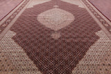 Persian Tabriz Hand Knotted Wool & Silk Rug - 12' 3" X 18' 2" - Golden Nile