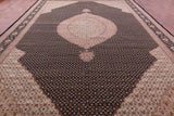Persian Tabriz Hand Knotted Wool & Silk Rug - 12' 3" X 18' 2" - Golden Nile