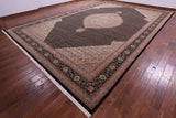 Persian Tabriz Hand Knotted Wool & Silk Rug - 12' 3" X 18' 2" - Golden Nile