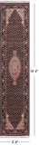 Persian Tabriz Hand Knotted Wool & Silk Rug - 2' 4" X 10' 2" - Golden Nile