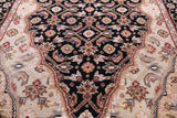 Persian Tabriz Hand Knotted Wool & Silk Rug - 2' 4" X 10' 2" - Golden Nile