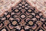 Persian Tabriz Hand Knotted Wool & Silk Rug - 2' 4" X 10' 2" - Golden Nile