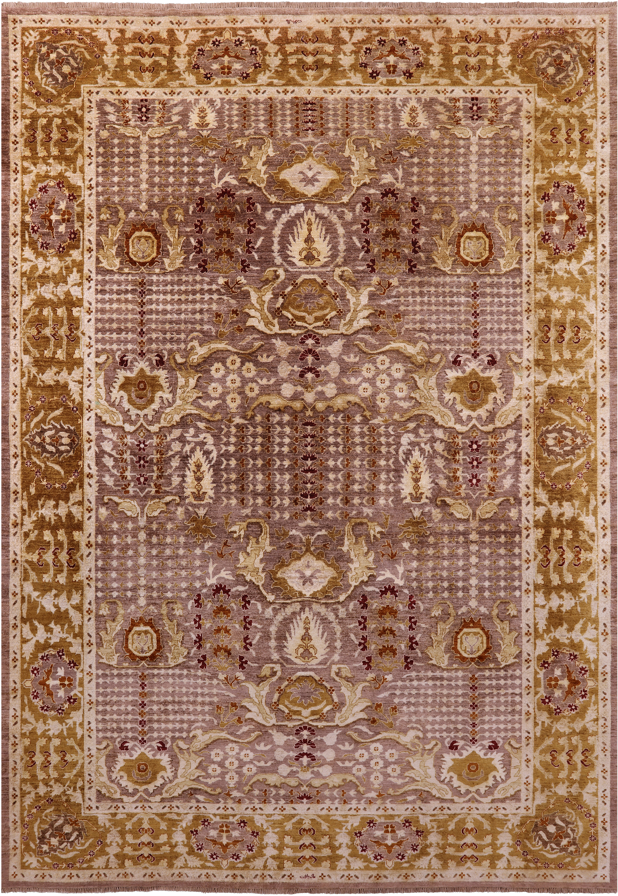 Peshawar Handmade Wool Rug - 10' 2" X 15' 0" - Golden Nile