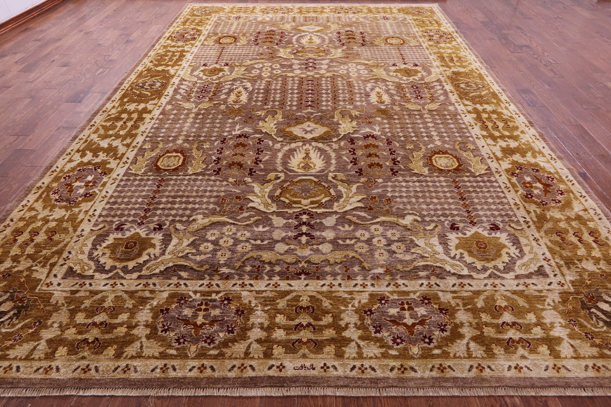 Peshawar Handmade Wool Rug - 10' 2" X 15' 0" - Golden Nile