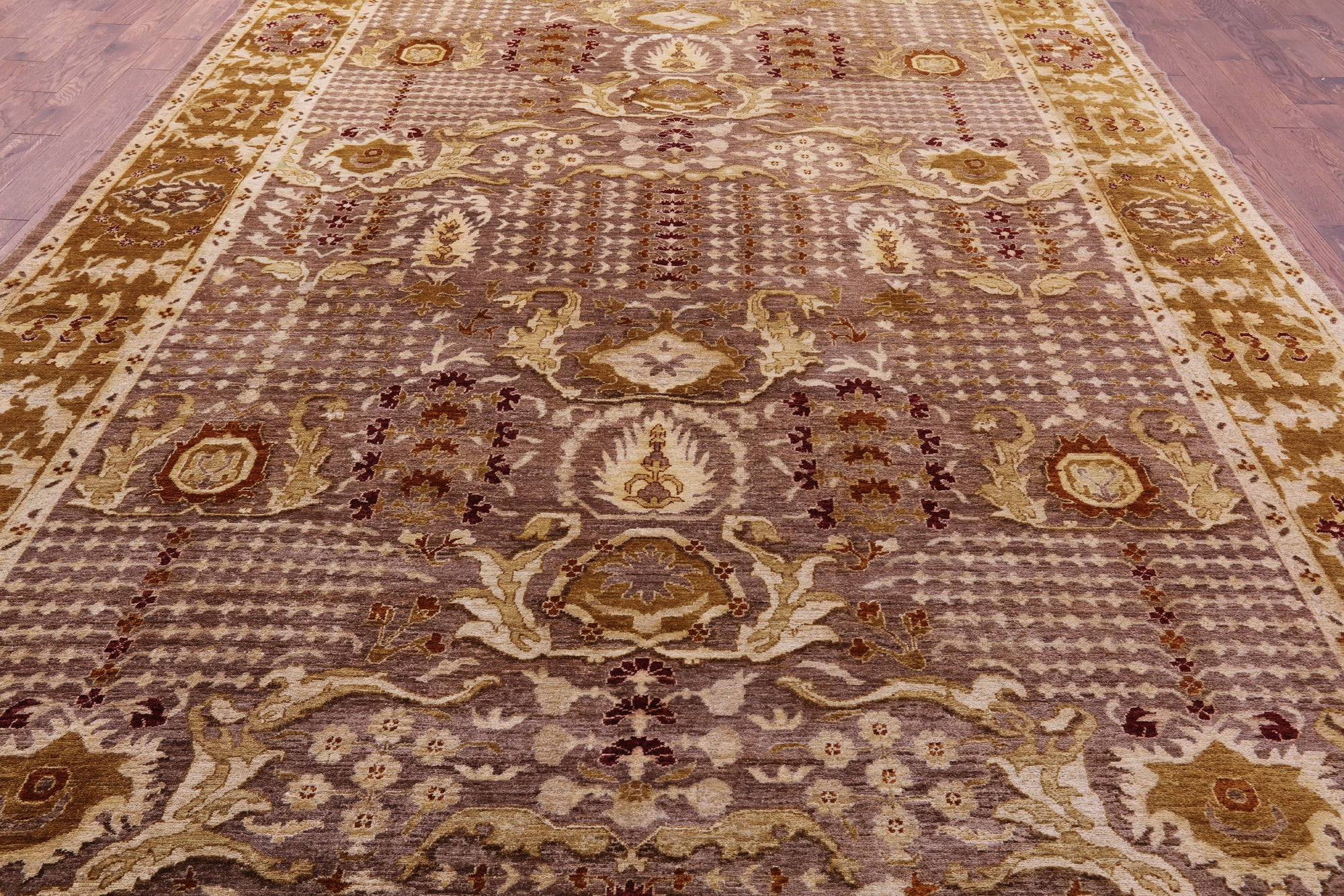 Peshawar Handmade Wool Rug - 10' 2" X 15' 0" - Golden Nile