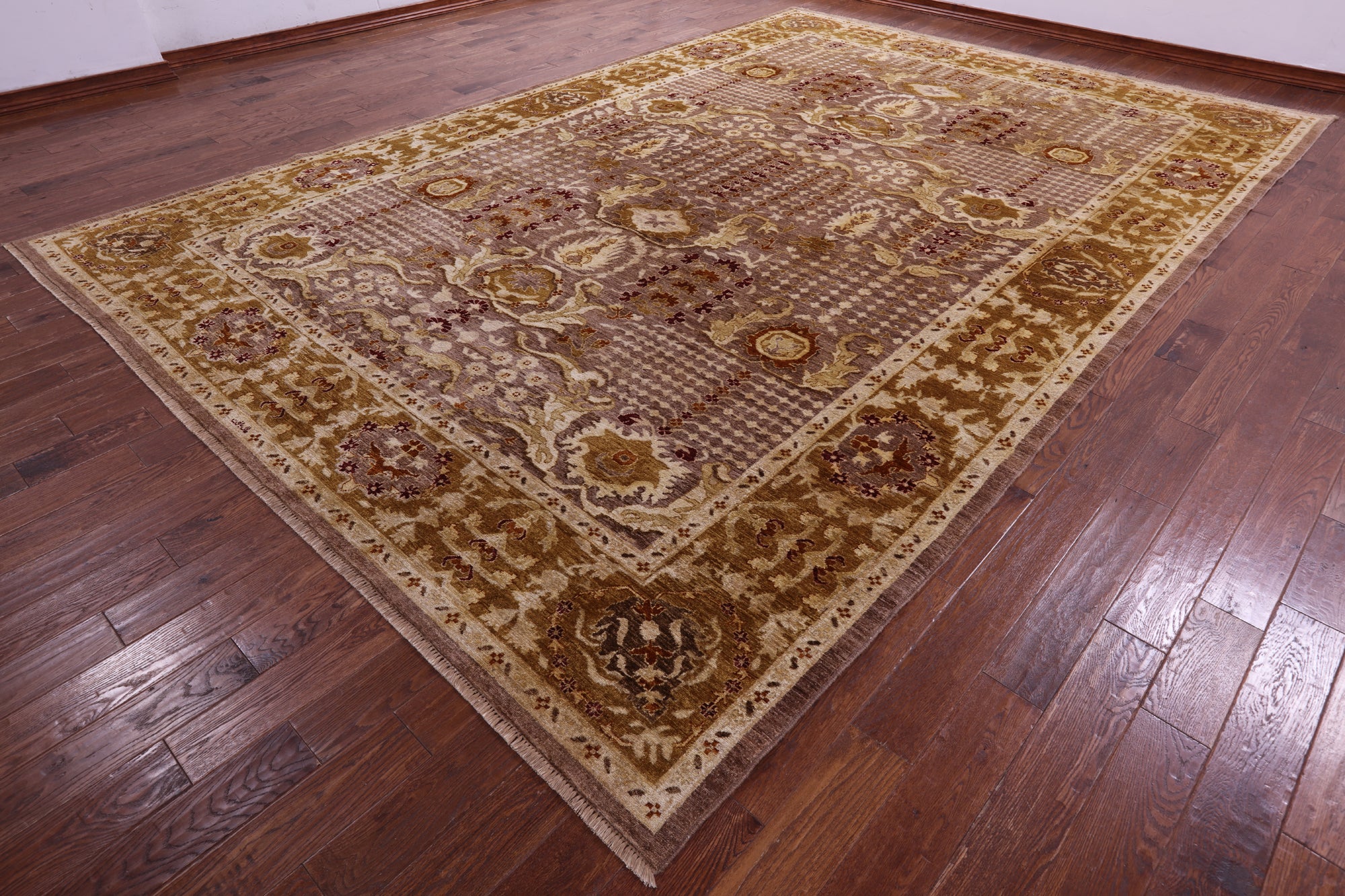 Peshawar Handmade Wool Rug - 10' 2" X 15' 0" - Golden Nile