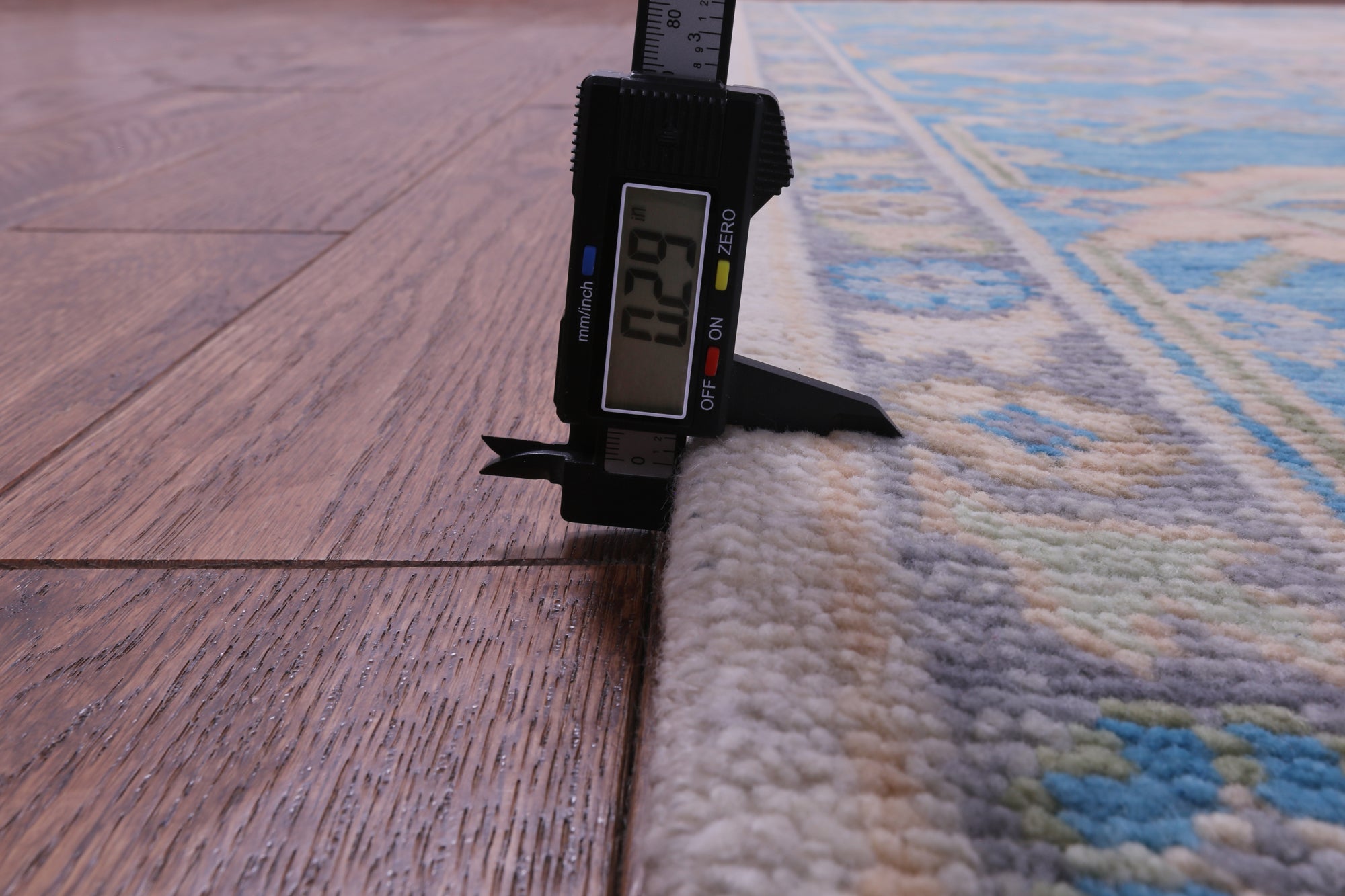 Ivory Turkish Oushak Handmade Wool Rug - 9' 3" X 12' 2" - Golden Nile