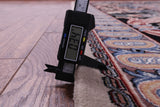 Grey/Black French Aubusson Hand Knotted Wool Rug - 9' 0" X 12' 1"