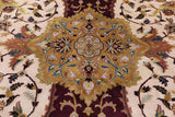 Persian Tabriz Hand Knotted Wool Rug - 8' 10" X 12' 2" - Golden Nile