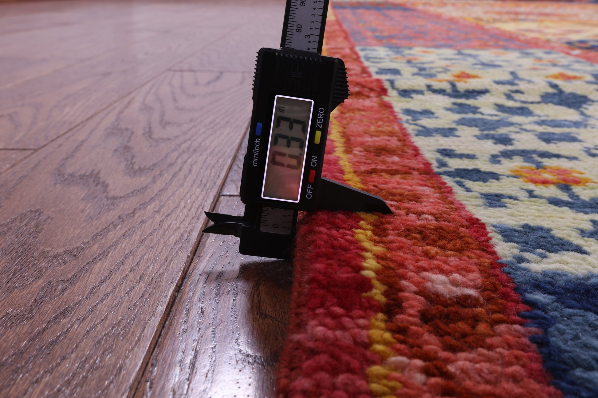 Geometric Persian Mamluk Hand Knotted Wool Rug - 12' 1" X 17' 10" - Golden Nile