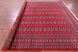 Red Bokhara Hand-Knotted Wool Rug - 9' 2" X 11' 9"