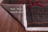 Red Bokhara Hand-Knotted Wool Rug - 8' 3" X 11' 5"