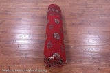 Red Bokhara Hand-Knotted Wool Rug - 9' 0" X 11' 9"