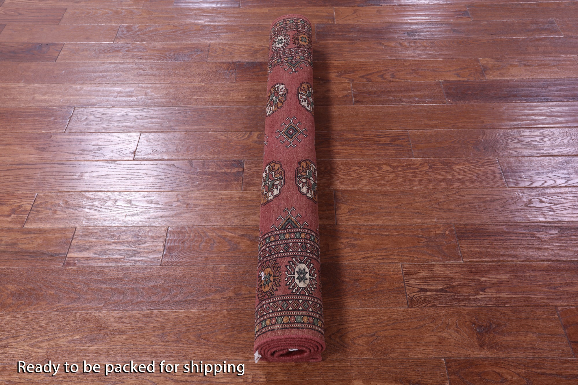 Rust Bokhara Hand-Knotted Wool Rug - 4' 2" X 6' 1"